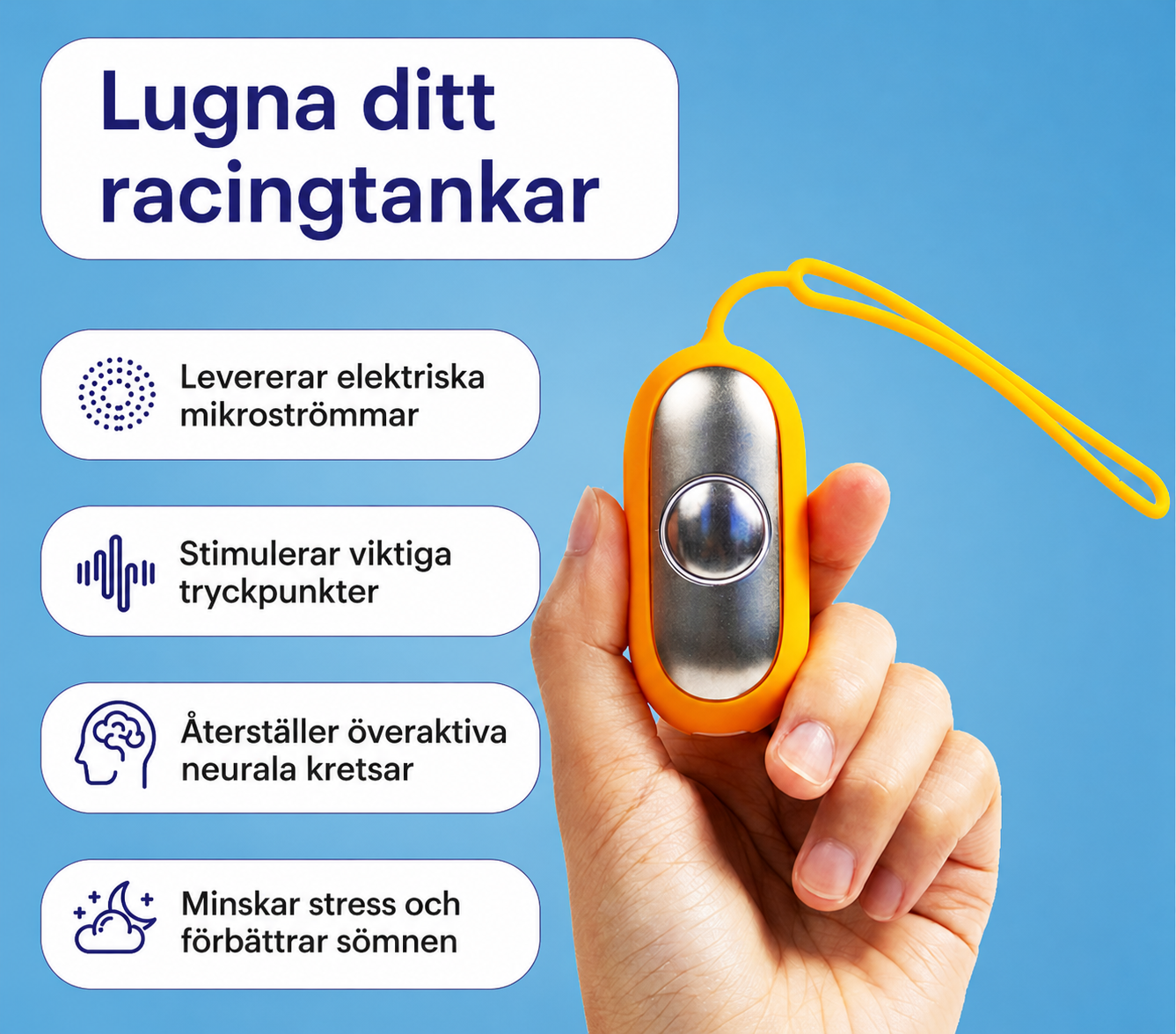 LUGNAVSLAPPNING – SINNESRO – SÖMNHJÄLP