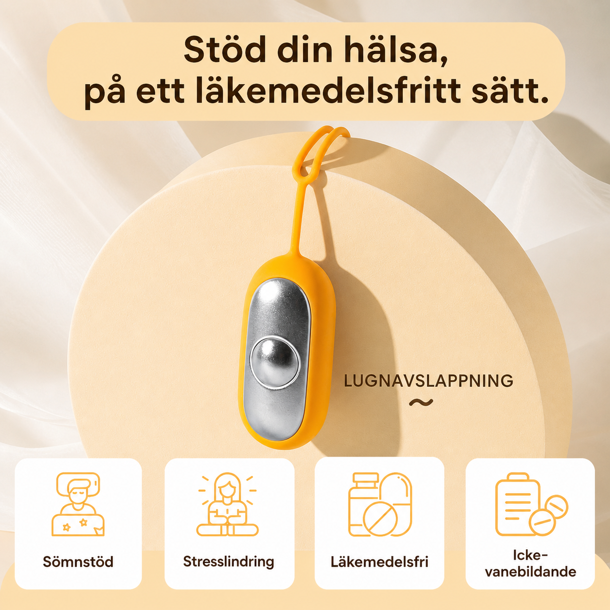 LUGNAVSLAPPNING – SINNESRO – SÖMNHJÄLP