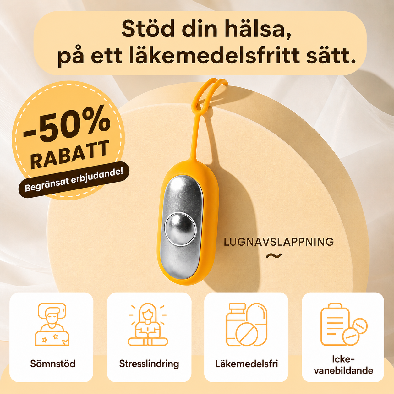 LUGNAVSLAPPNING – SINNESRO – SÖMNHJÄLP